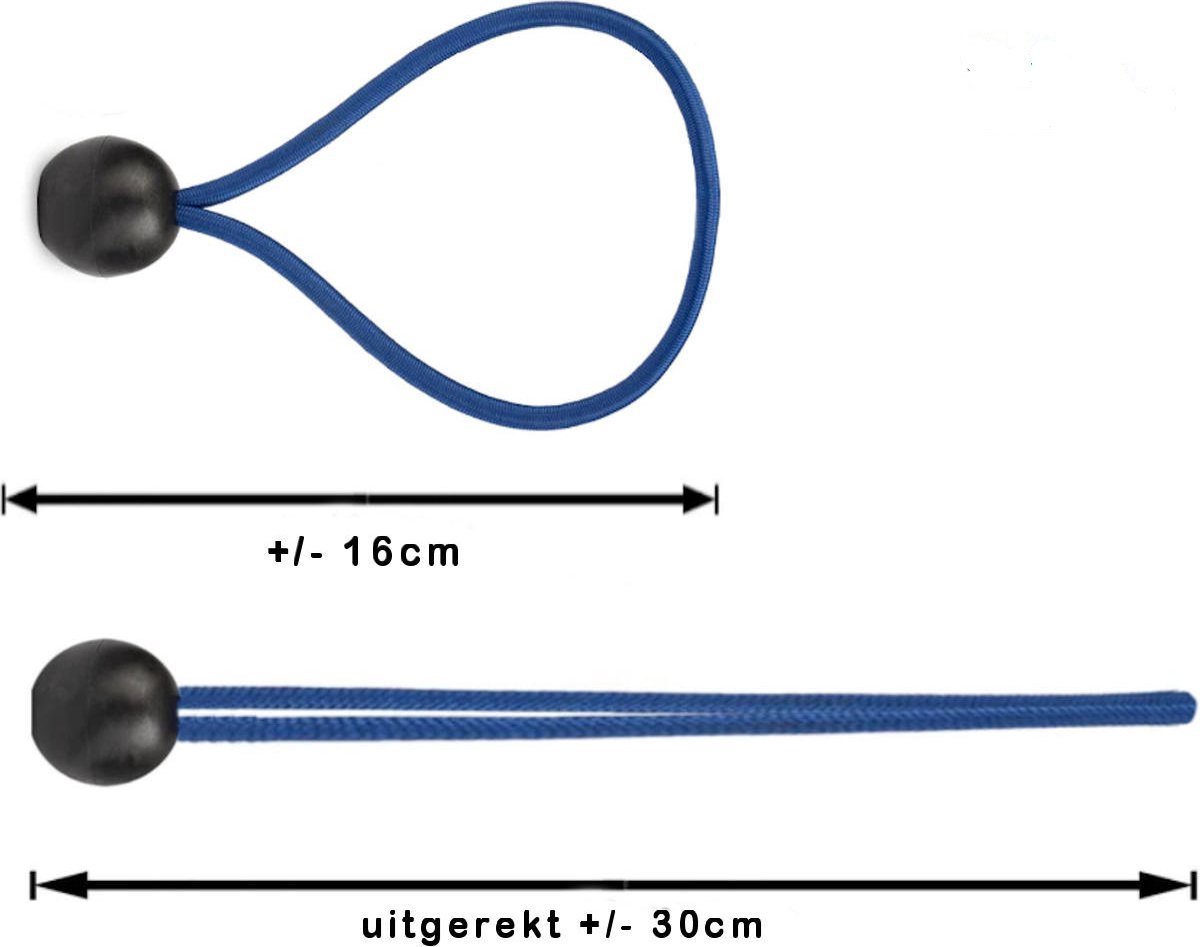 0XBIT Elastische spanner, 20 stuks, zeilspanner, 30 cm, met elastische balspanner, zwart, voor tenten, gordijnen, banners 0XBIT Elastische spanner, 20 stuks, zeilspanner, 30 cm, met elastische balspanner, zwart, voor tenten, gordijnen, banners