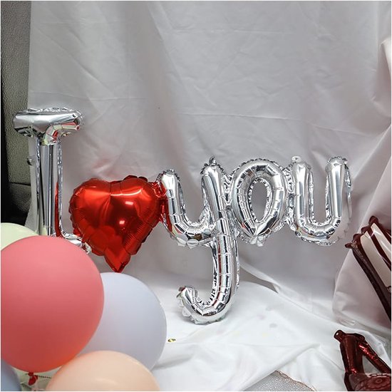 I Love You Letters Folieballon
