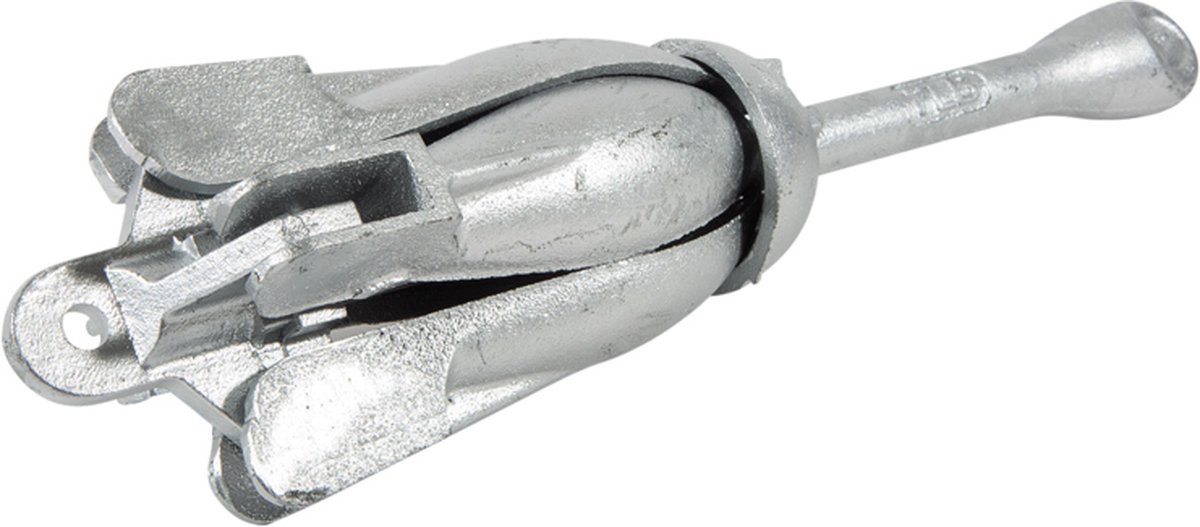 Aramox Boat Anchor,1Kg316 Stainless Steel Bruce Anchor Solid Fill 2