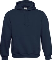 Hooded Sweatshirt B&C Collectie maat M Donkerblauw