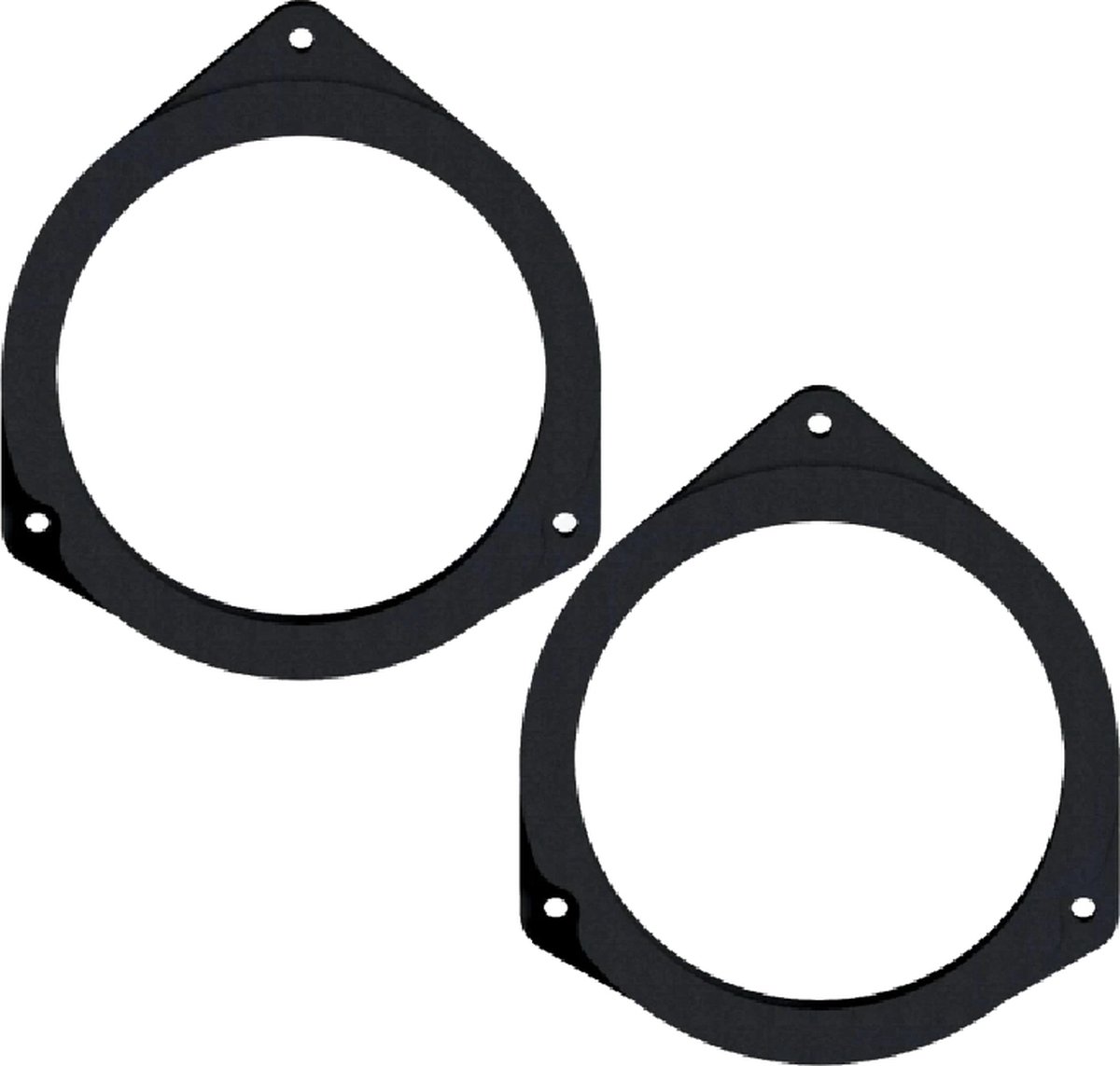 MDF 130mm Luidsprekerhouders - Fiat Doblo (na 2010) - Voordeuren