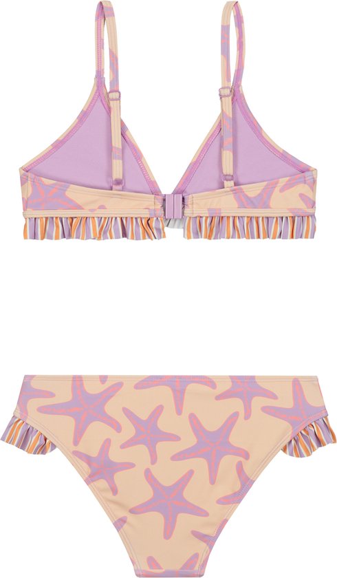 Name It Meisjes Bikiniset Kinderen NMFZEDOT Hartjes Print Rood
