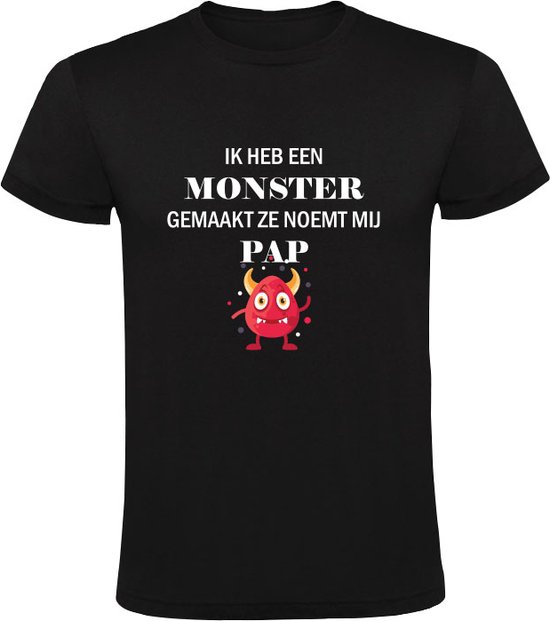 J'ai fait un monstre, elle m'appelle PAP Sweat à capuche | papa | Fille | Enfant | Fille | Fête des pères | Adolescent | Présent | Cadeau | Pull