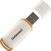 (Intenso) Green Line USB-stick - 128GB - USB 3.2 - 70MB/s - 100% biologisch afbreekbare behuizing
