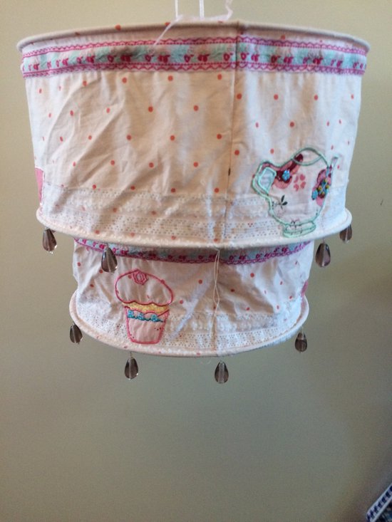 RJB Stone Sass-Belle stoffen hanglamp cupcakes