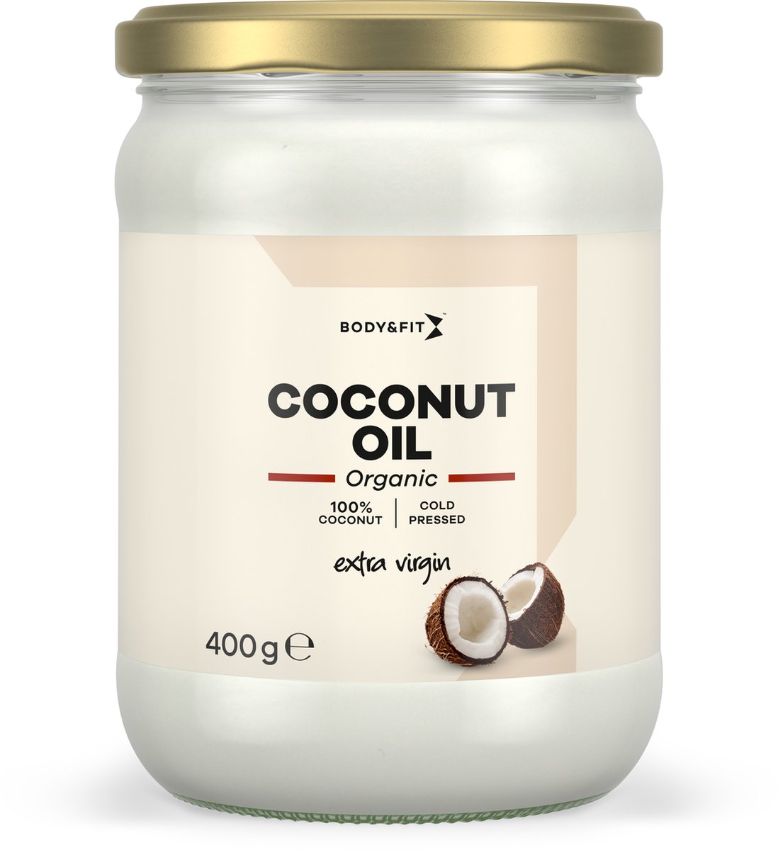 Body & Fit Organic Kokosolie - Virgin Kokosnootolie - 100% Biologisch - gram bol.com