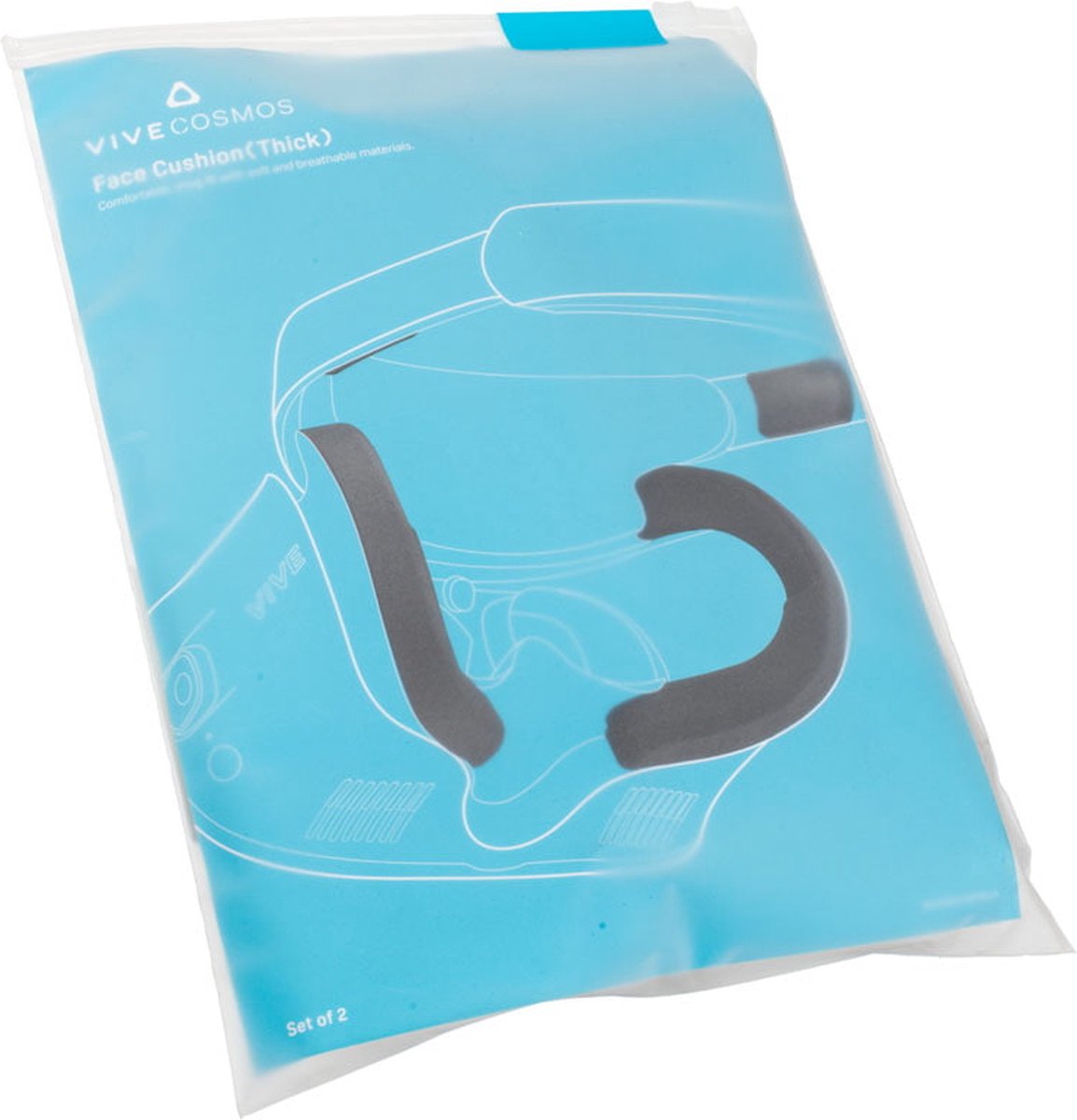 HTC Vive Face Pad voor Cosmos (2 stuks) - breed (99H12191-00)