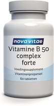 Nova Vitae - Vitamine B50 - Complex Forte - 60 tabletten