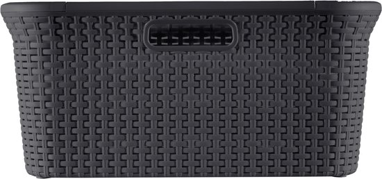Curver Style Panier à linge - 45L - Anthracite