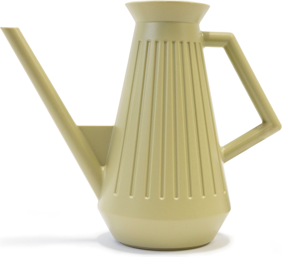 Gieter voor binnen, olijfgroen, retrostijl, 24,5 cm, 1,8 l, design gie