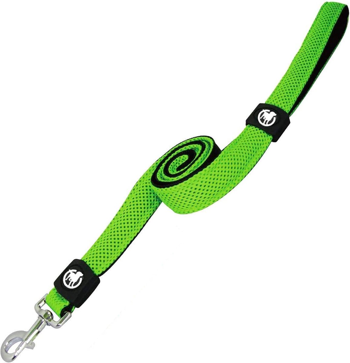 Groene Hondenriem: De 13 beste Groene Hondenriemen van 2024! 4 DDOXX Hondenriem Air Mesh 120 cm | handlus | voor kleine & grote honden | vele kleuren & maten | Leiband hond | Leiband klein | Leiband puppy groot | Groen, XS