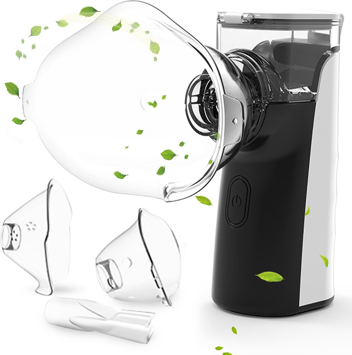 Goedkoopste INHALIO® Aerosoltoestel - Ultrasone Vernevelaar - Inhalator voor Volwassen, Kinderen en Baby's - Helpt tegen luchtwegaandoening - Nieuw model