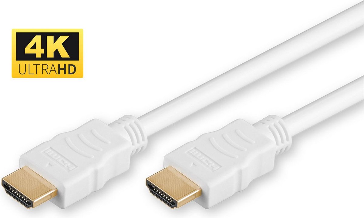Microconnect - 1.4 High Speed HDMI kabel - 5 m - Wit