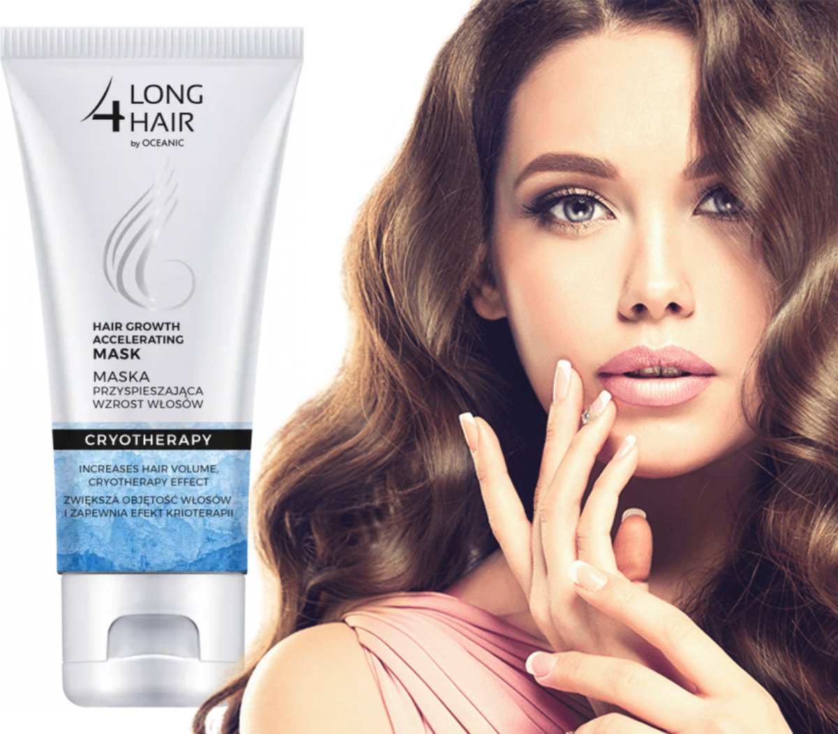 Oceanic Long 4 Hair Haarmasker - 200 ml - Cryotherapy Haarmasker - Haargroei Stimulerend