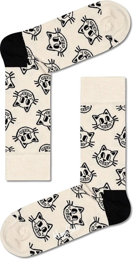 Happy Socks Cat Sock - unisex sokken - Unisex - Maat: 41-46