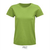 SOL'S - Pioneer T-Shirt dames - Lichtgroen - 100% Biologisch Katoen - XL