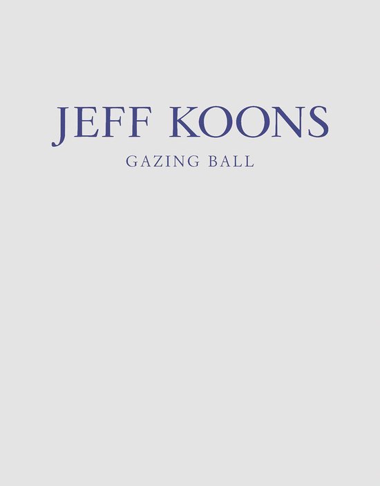 Jeff Koons - cover