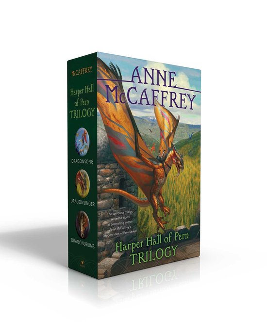 Harper Hall of Pern Trilogy Dragonsong Dragonsinger Dragondrums