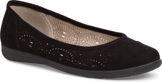 Jana Dames Ballerina 8 8 22169 20 001 H breedte Maat 37 EU bol
