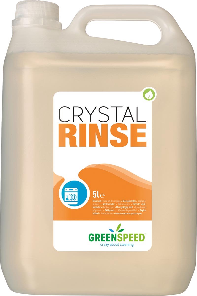 Goedkoopste Greenspeed Crystal Rinse spoelglansmiddel, flacon van 5 l