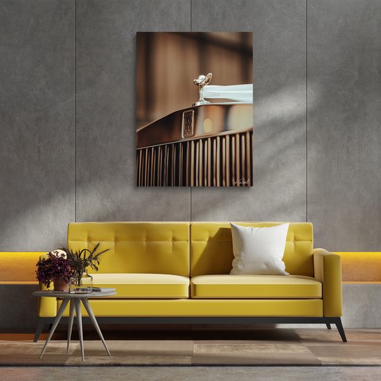 Peinture sur toile de Luxe RR | 90 x 60 | Salle de séjour | Chambre à coucher | Bureau | Musique | Design | Art | Moderne | ** 4 CM D'ÉPAISSEUR ! EFFET 3D**
