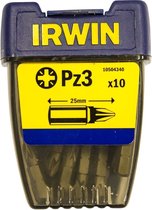 Irwin Pozidriv Pz3 - 1/4”/25 mm - 10 stuks - 10504340