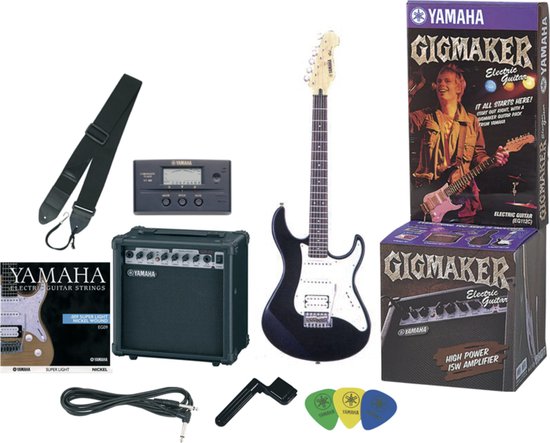 Yamaha EG-112GP Gigmaker Package avec ampli, tuner eta. Accessoires - Guitare  électrique
