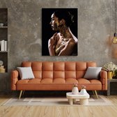 Luxe Canvas Schilderij Temptation | 60x40 | Woonkamer | Slaapkamer | Kantoor | Muziek | Design | Art | Modern | ** 4CM DIK! 3D EFFECT**