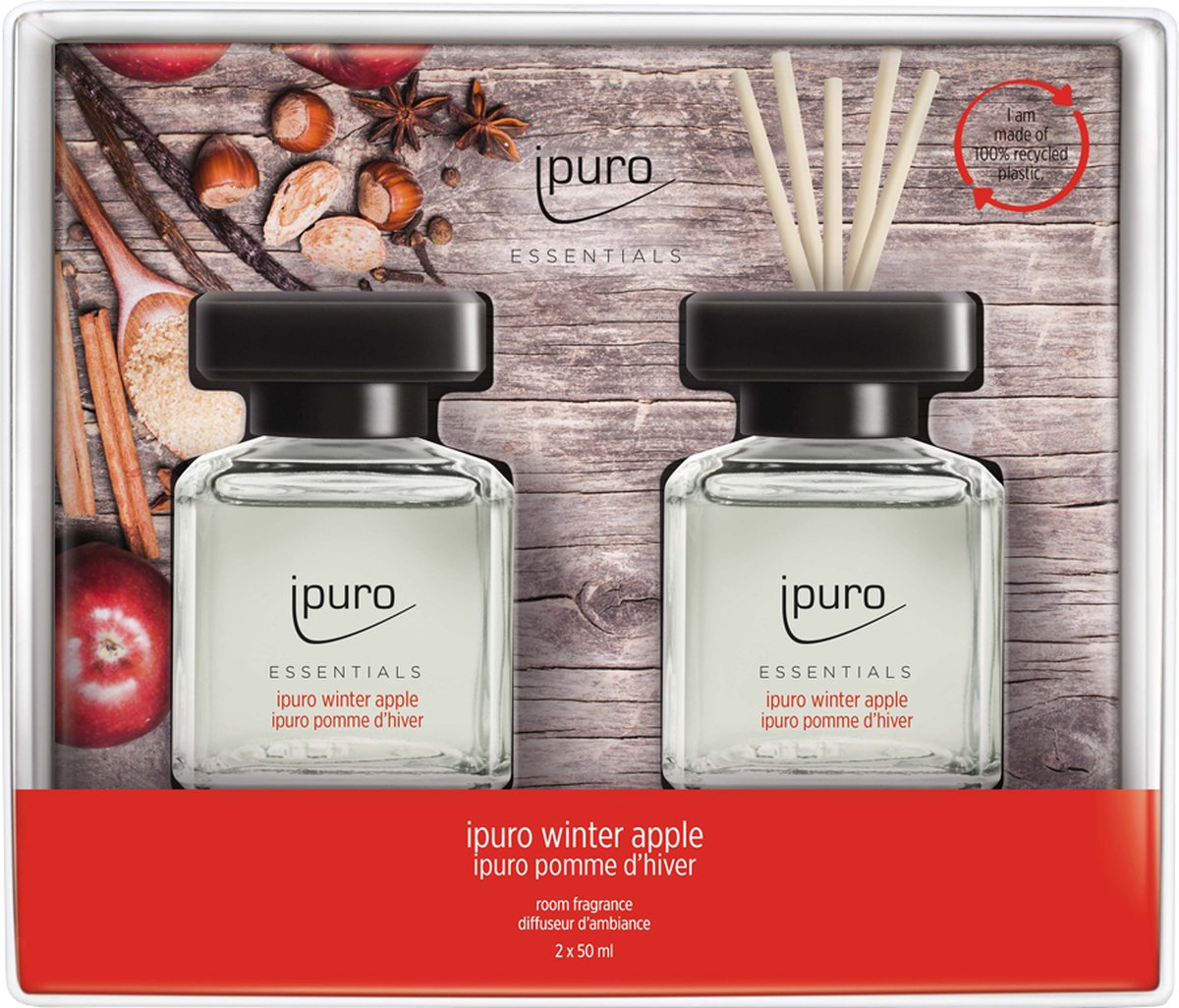 Bâtonnets parfumés Ipuro Essentials Soft Vanilla 100 ml