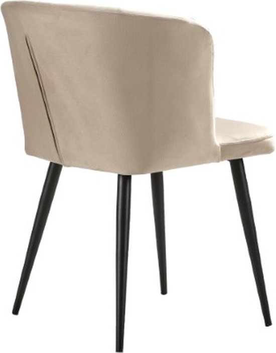 Soof&Tess Ferrara Esszimmerstühle 2er-Set – Samtbezug, Industrie-Design Mit Armlehnen