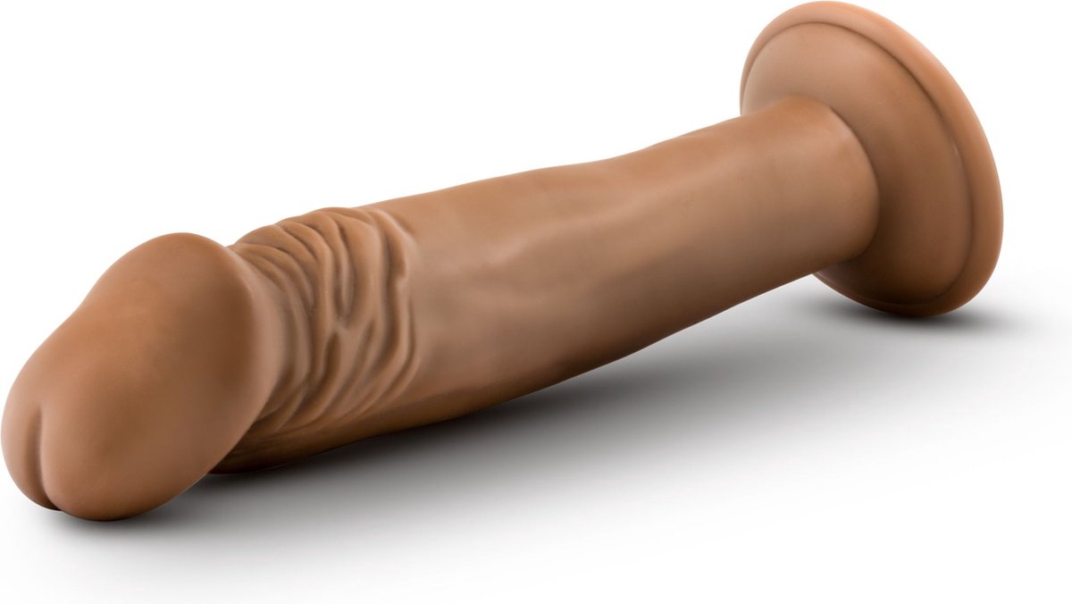 Dr. Skin - Dr. Small Dildo Met Zuignap 16 cm - Mocha