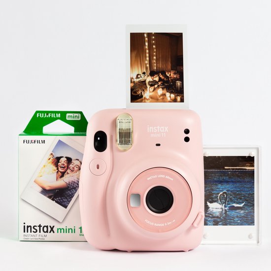 Fujifilm instax mini 11 - Blush Pink - Bundel