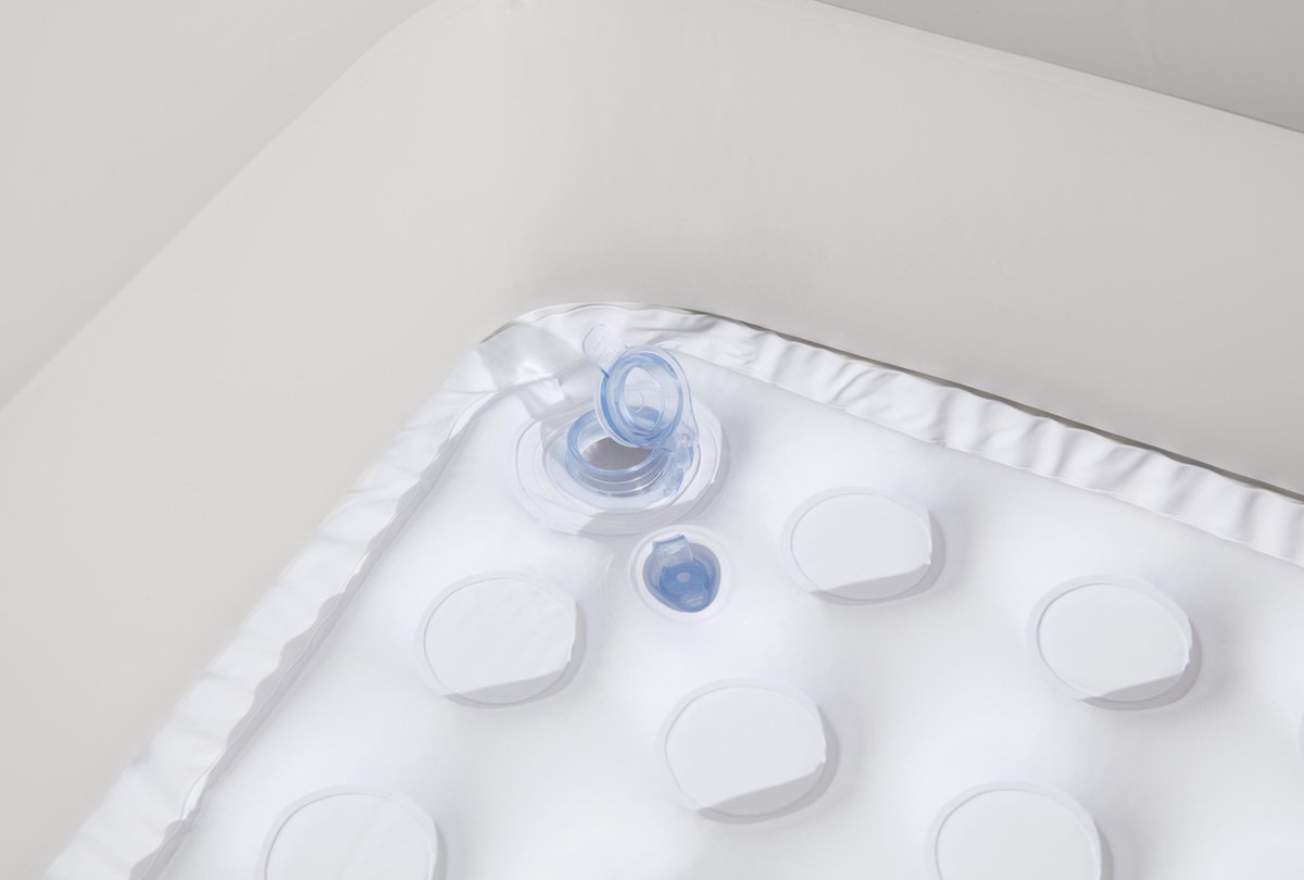 Bestway - Babyzwembad met Opblaasbare Bodem - 86 x 86 x 25 cm — afbeelding 6