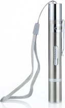 USB laserpen-7 in 1- kattenspeelgoed-rode laser- opbergzakje- LED- UV licht- USB oplaadbaar- laserlampje