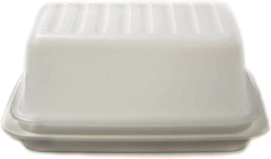 Tupperware beurrier Butterschatz blanc a C21 koelkast Butterschatz | bol