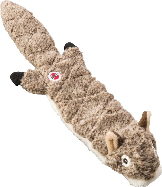 Giocattolo Per Cani Skinneeez Procione 61 Cm - Senza Imbottitura, Con Squeaker Cucito, Morbido E Durevole - 5