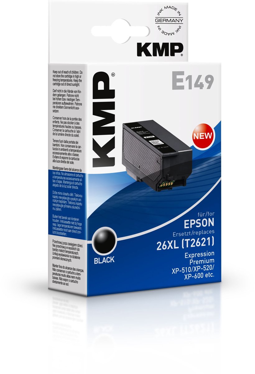 Toner Epson 26XL(T2621) zwart E149