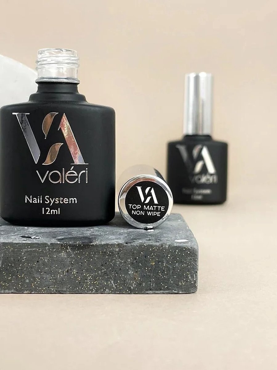 Valeri- Top coat- Matte top coat- No wipe- Gellak- Transparant