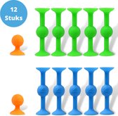 Fun Paste - Pop Darts Game - Set van 12 Sticky Darts - Trend bekend van TikTok - Siliconen Dartpijlen - Fidget Toys - Pop Tarts - Speelgoed - Throw Darts