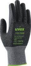 Uvex C300 snijbestendige handschoen, antraciet M