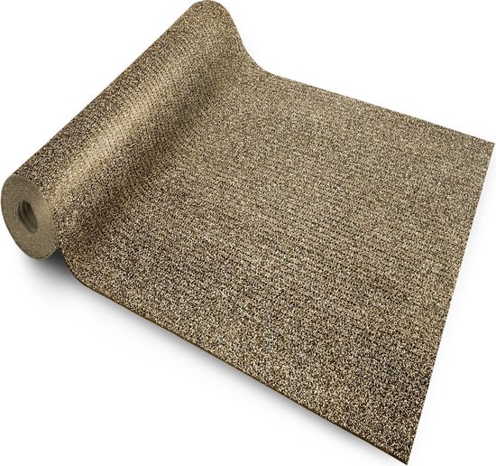 Jotex Zack volant dekbedovertrek 45 cm, biologische kwaliteit, beige, 160 x 200 cm