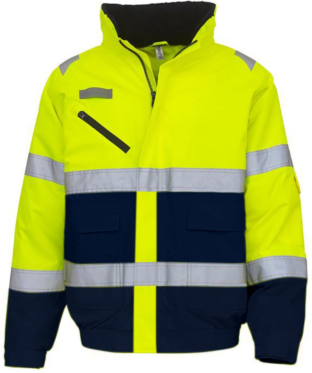 Yoko Signalisatiejasje Fontaine YHVP209 Hi Vis Marineblauw
