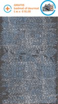 Milan-13152 - Bedrukt tapijt op chenille stof - Vloerkleed - Wasbaar - Antislip - 160x230 cm