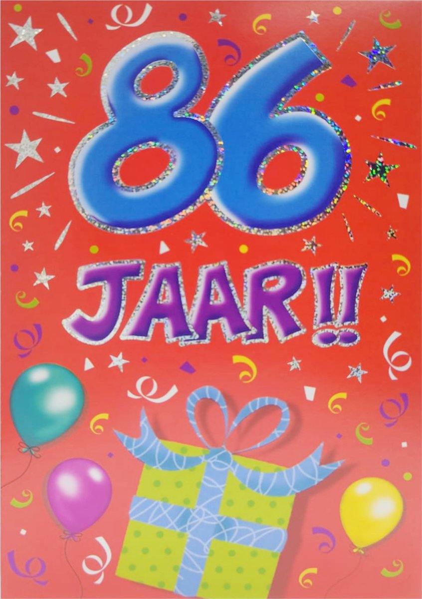 Kaart - That funny age - 86 jaar - AT1047-B