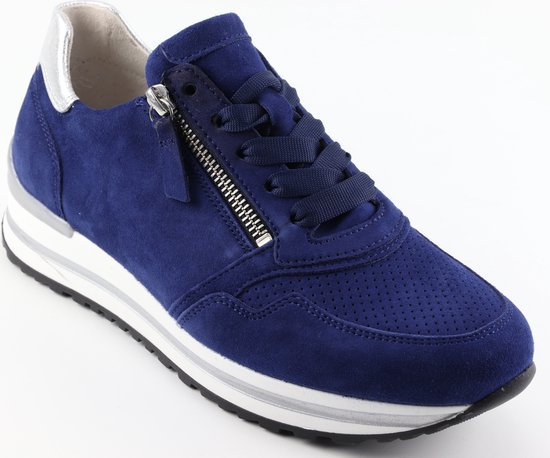 Gabor Sneakers blauw Suede - Dames - Maat 41.5 | bol.com