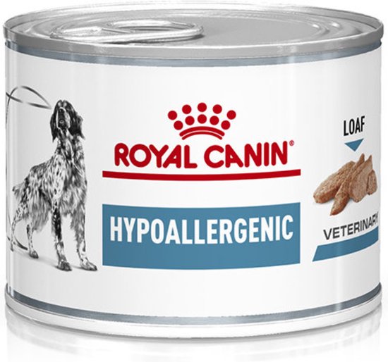 Royal Canin Hypoallergenic - Natvoer Hond - Blikken - 12 x 200 g