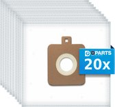 20x Dparts stofzuigerzakken en 1 filter geschikt voor Rowenta Compacteo Ergo - Accessimo - City Space - Mini Space - Tefal - Moulinex