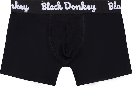 Black Donkey Men Boxer - Black/White - M