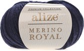 Alize Merino Royal Navy 58 Pakket 5 x 50 Gram
