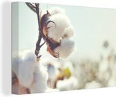 Toile Peinture Plantes - Bloem - Branche - Nature - 140x90 cm - Décoration murale